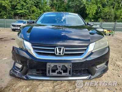 Piąte zdjęcie samochodu w środku: 2014 HONDA ACCORD EXL VIN:1HGCR2F87EA010054 - miniatura