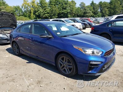 Czwarte zdjęcie samochodu z boku: 2020 KIA FORTE GT LINE VIN:3KPF34AD9LE248060 - miniatura