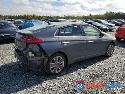 Trzecie zdjęcie samochodu z tyłu: 2017 HYUNDAI IONIQ LIMI VIN:KMHC05LC7HU030628 - miniatura
