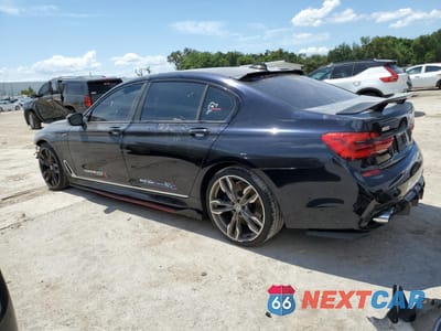 Drugie zdjęcie samochodu z przodu: 2019 BMW 740 I VIN:WBA7E2C59KB217957 - miniatura