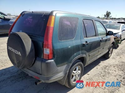 Trzecie zdjęcie samochodu z tyłu: 2002 HONDA CR-V LX VIN:JHLRD78442C070407 - miniatura