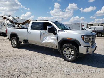 Czwarte zdjęcie samochodu z boku: 2020 GMC SIERRA K3500 DENALI VIN:1GT49WEY4LF149232 - miniatura