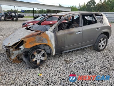 2005 NISSAN MURANO SL JN8AZ08W45W420128 - główne zdjęcie licytacji z USA - miniatura