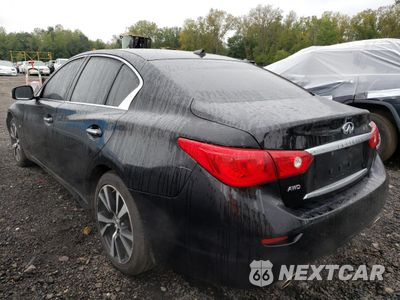 Drugie zdjęcie samochodu z przodu: 2015 INFINITI Q50 BASE VIN:JN1BV7ARXFM394062 - miniatura