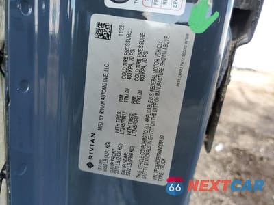 Zdjęcie 10 z 10 samochodu: 2022 RIVIAN EDV 700 VIN:7FCEHDB79NN003130 - miniatura