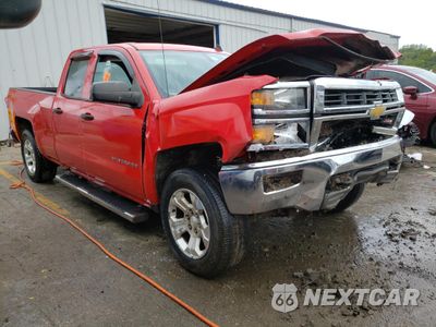 Czwarte zdjęcie samochodu z boku: 2014 CHEVROLET SILVERADO K1500 LT VIN:1GCVKREC3EZ381305 - miniatura