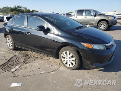 Czwarte zdjęcie samochodu z boku: 2012 HONDA CIVIC LX VIN:2HGFB2F56CH588393 - miniatura