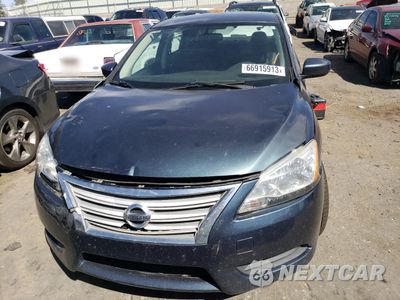 Piąte zdjęcie samochodu w środku: 2014 NISSAN SENTRA S VIN:3N1AB7AP4EY209146 - miniatura