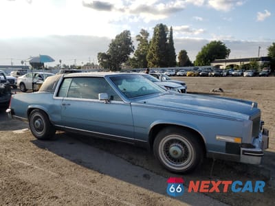 Czwarte zdjęcie samochodu z boku: 1985 CADILLAC ELDORADO VIN:1G6EL5788FE636072 - miniatura