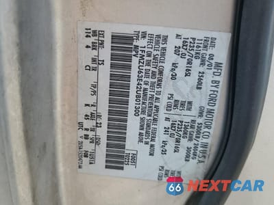 Zdjęcie 12 z 12 samochodu: 2002 FORD EXPLORER XLT VIN:1FMZU63E42UB01300 - miniatura