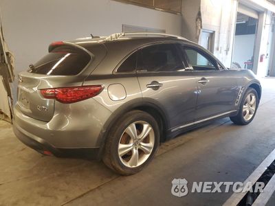 Trzecie zdjęcie samochodu z tyłu: 2015 INFINITI QX70 VIN:JN8CS1MW1FM482477 - miniatura