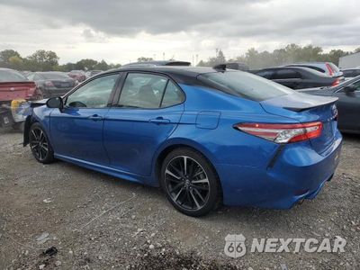 Drugie zdjęcie samochodu z przodu: 2019 TOYOTA CAMRY XSE VIN:4T1B61HK9KU204953 - miniatura