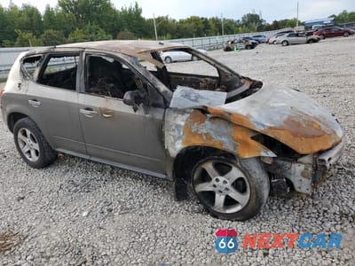 Czwarte zdjęcie samochodu z boku: 2005 NISSAN MURANO SL VIN:JN8AZ08W45W420128 - miniatura