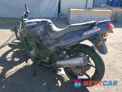 Trzecie zdjęcie samochodu z tyłu: 2003 KAWASAKI EX500 D VIN:JKAEXVD113A080192 - miniatura