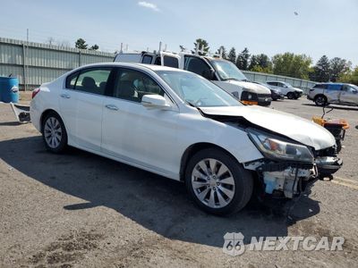 Czwarte zdjęcie samochodu z boku: 2013 HONDA ACCORD EXL VIN:1HGCR3F80EA027820 - miniatura