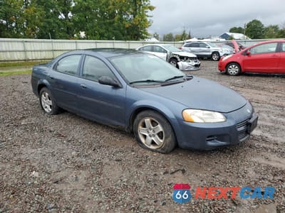 Czwarte zdjęcie samochodu z boku: 2002 DODGE STRATUS SE PLUS VIN:1B3EL46X42N316985 - miniatura