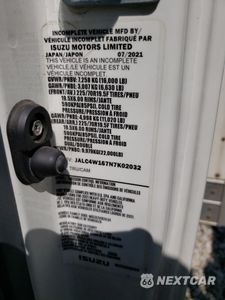 Zdjęcie 13 z 13 samochodu: 2022 ISUZU NPR XD VIN:JALC4W167N7K02032 - miniatura