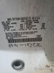 Zdjęcie 10 z 10 samochodu: 2002 FORD F250 SUPER DUTY VIN:1FTNW20S52EA19974 - miniatura