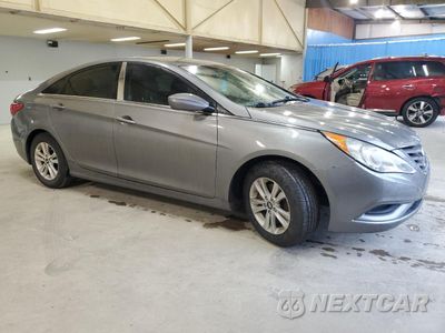 Czwarte zdjęcie samochodu z boku: 2011 HYUNDAI SONATA GLS VIN:5NPEB4AC1BH210600 - miniatura