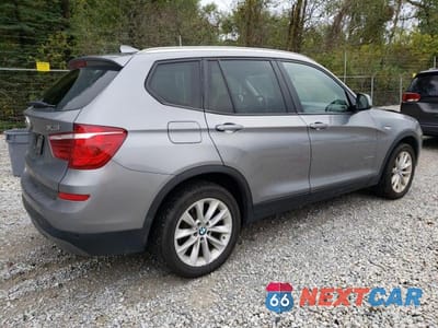 Trzecie zdjęcie samochodu z tyłu: 2016 BMW X3 XDRIVE28I VIN:5UXWX9C53G0D66130 - miniatura