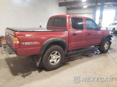 Trzecie zdjęcie samochodu z tyłu: 2004 TOYOTA TACOMA DOUBLE CAB VIN:5TEHN72N04Z393462 - miniatura