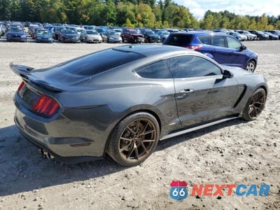 Trzecie zdjęcie samochodu z tyłu: 2019 FORD MUSTANG SHELBY GT350 VIN:1FA6P8JZ9K5552514 - miniatura