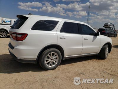 Trzecie zdjęcie samochodu z tyłu: 2021 DODGE DURANGO SXT VIN:1C4RDHAG1MC761422 - miniatura