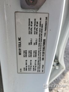 Zdjęcie 15 z 15 samochodu: 2020 TESLA MODEL 3 VIN:5YJ3E1EA6LF590636 - miniatura