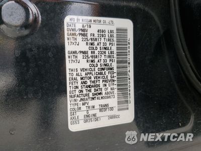 Zdjęcie 13 z 13 samochodu: 2020 NISSAN ROGUE S VIN:JN8AT2MT4LW009673 - miniatura