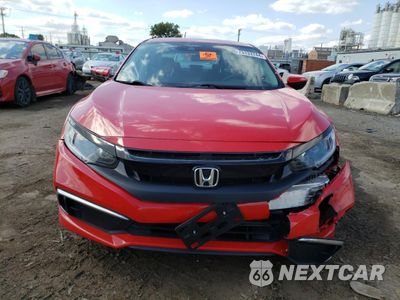 Piąte zdjęcie samochodu w środku: 2019 HONDA CIVIC LX VIN:2HGFC2F69KH535580 - miniatura