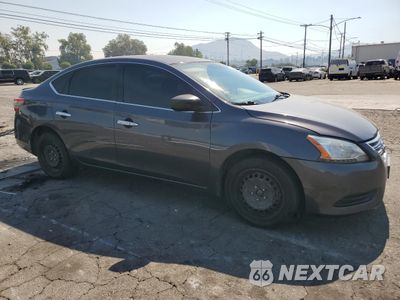 Czwarte zdjęcie samochodu z boku: 2015 NISSAN SENTRA S VIN:3N1AB7AP5FL653277 - miniatura