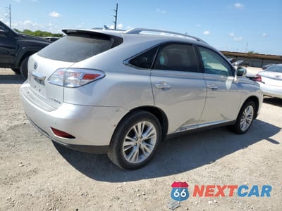 Trzecie zdjęcie samochodu z tyłu: 2010 LEXUS RX 450H VIN:JTJBC1BA3A2406241 - miniatura