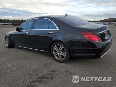 Drugie zdjęcie samochodu z przodu: 2018 MERCEDES-BENZ S 450 4MATIC VIN:WDDUG6EB5JA361641 - miniatura