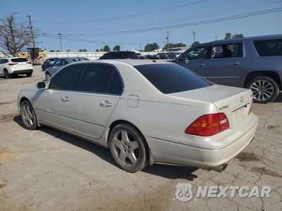 Drugie zdjęcie samochodu z przodu: 2001 LEXUS LS 430 VIN:JTHBN30F810044389 - miniatura