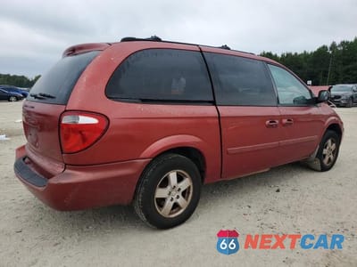 Trzecie zdjęcie samochodu z tyłu: 2006 DODGE GRAND CARAVAN SXT VIN:2D4GP44L86R624362 - miniatura