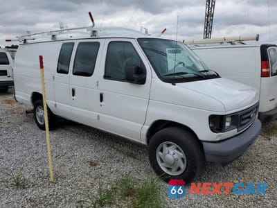 Czwarte zdjęcie samochodu z boku: 2007 FORD ECONOLINE E350 SUPER DUTY VAN VIN:1FTSS34P87DA25999 - miniatura