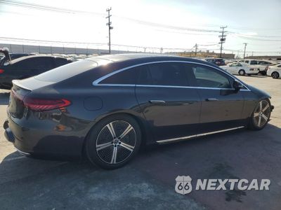 Trzecie zdjęcie samochodu z tyłu: 2023 MERCEDES-BENZ EQS SEDAN 450+ VIN:W1KCG2DB3PA031835 - miniatura