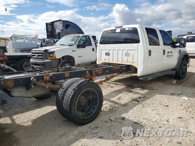 Trzecie zdjęcie samochodu z tyłu: 2008 FORD F450 SUPER DUTY VIN:1FDXW46R98ED85188 - miniatura