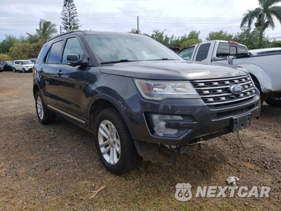 Czwarte zdjęcie samochodu z boku: 2017 FORD EXPLORER XLT VIN:1FM5K8D83HGC26658 - miniatura