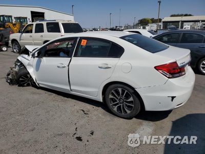 Drugie zdjęcie samochodu z przodu: 2013 HONDA CIVIC EXL VIN:19XFB2F95DE206479 - miniatura