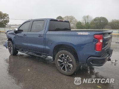 Drugie zdjęcie samochodu z przodu: 2022 CHEVROLET SILVERADO K1500 LT-L VIN:3GCPDKEK6NG572721 - miniatura