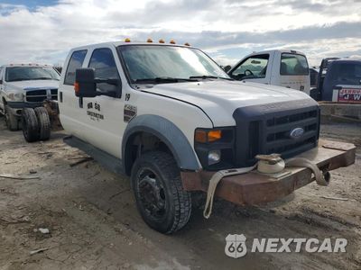 Czwarte zdjęcie samochodu z boku: 2008 FORD F450 SUPER DUTY VIN:1FDXW46R98ED85188 - miniatura
