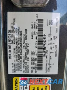 Zdjęcie 12 z 12 samochodu: 2019 FORD MUSTANG SHELBY GT350 VIN:1FA6P8JZ9K5552514 - miniatura