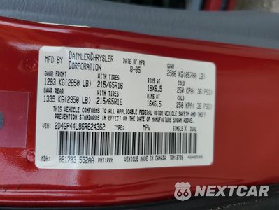 Zdjęcie 15 z 15 samochodu: 2006 DODGE GRAND CARAVAN SXT VIN:2D4GP44L86R624362 - miniatura