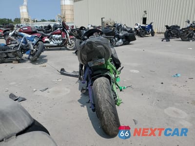 Czwarte zdjęcie samochodu z boku: 2024 KAWASAKI ZX636 K VIN:JKBZXJK1XRA003838 - miniatura