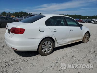 Trzecie zdjęcie samochodu z tyłu: 2014 VOLKSWAGEN JETTA SE VIN:3VWD17AJ6EM424086 - miniatura