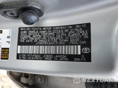 Zdjęcie 12 z 12 samochodu: 2010 TOYOTA PRIUS VIN:JTDKN3DU6A0191854 - miniatura