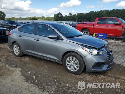 Czwarte zdjęcie samochodu z boku: 2022 HYUNDAI ACCENT SE VIN:3KPC24A63NE155755 - miniatura