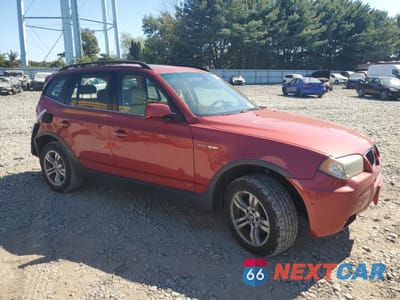Czwarte zdjęcie samochodu z boku: 2006 BMW X3 3.0I VIN:WBXPA93406WG85367 - miniatura