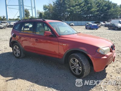 Czwarte zdjęcie samochodu z boku: 2006 BMW X3 3.0I VIN:WBXPA93406WG85367 - miniatura